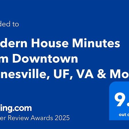 Modern House Minutes From Downtown Gainesville, Uf, Va & More! Exterior foto